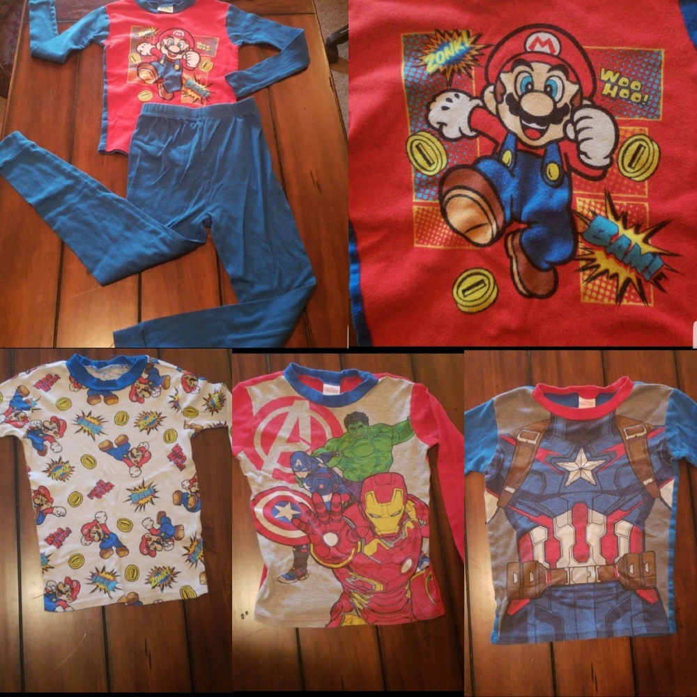 Boy's Longsleve PJs (pajamas)